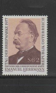 AUSTRIA #B341  1978  STAMP DAY     MINT VF NH  O.G