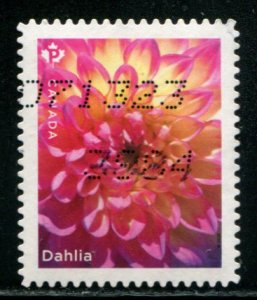 3237 Canada P Dahila w/o background SA bklt,  used