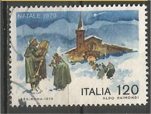 ITALY, 1979, used,120 l, Minstrels Scott 1387