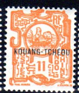 France Kwangchowan (廣州灣) #89, mint hinged