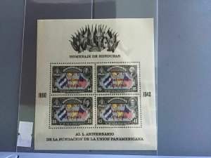 Honduras 1949  mint never hinged  stamps  sheet R26392