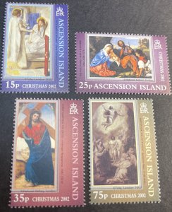 ASCENSION ISLAND # 814-817-MINT NEVER/HINGED--COMPLETE SET--2002