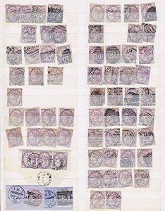 4683: GB: Useful QV - KGV collection inc Mint, Values to 1s, Officials. c£1,100+