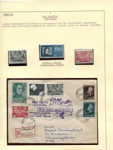 Worldwide Art on stamps different countries Ary Scheffer 8077