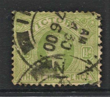 Victoria #179 QV Def. - Wmk.70 Sideways - Used - CV$24.00