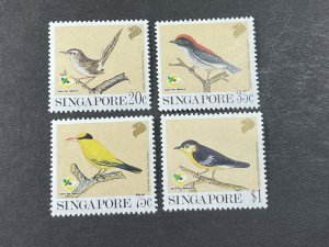 SINGAPORE # 605-608--MINT NEVER/HINGED----COMPLETE SET-----1991