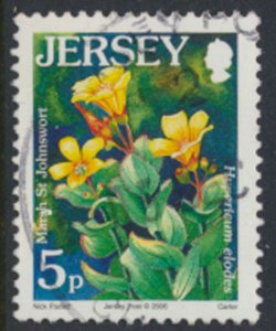 GB Jersey Channel Islands  SG 1214  Used Flowers 2006 SC# 1230 See scan