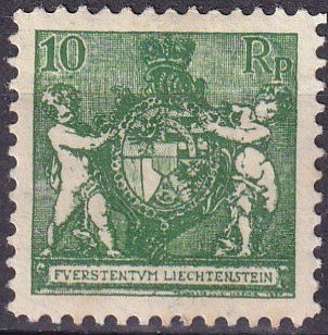 Liechtenstein  #73  F-VF Unused  CV $21.00 (Z3150)