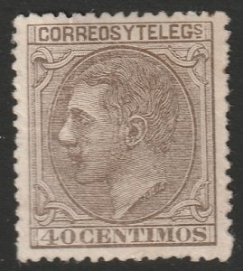 Spain 1879 Sc 247 MNG(*)