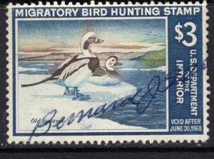 Duck Stamp RW34 used . Please see note.