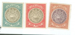 Antigua #21-23 Unused Multiple