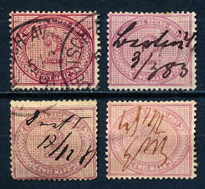 Germany #36, 36a, 36b? Collection of 4 Used