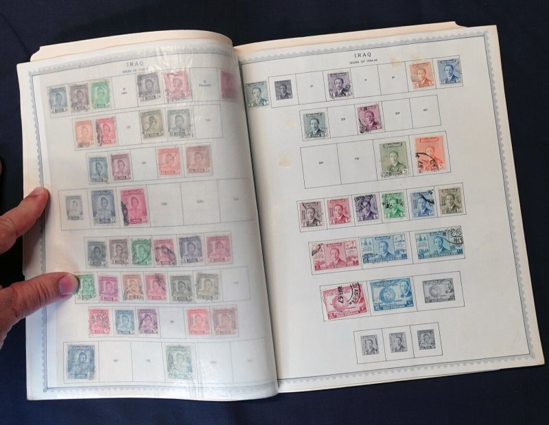 Iraq Mint & Used Stamp Collection on Minkus Pages ZAYIX 0324L0136