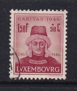 Luxembourg   #B134 used 1946  Jean l`Aveugle 1.50fr