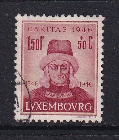 Luxembourg   #B134 used 1946  Jean l`Aveugle 1.50fr