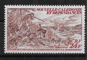 1976 New Caledonia ScC131 US Bicentennial MNH