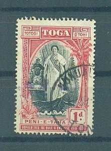 Tonga sc# 82 used cat value $1.10