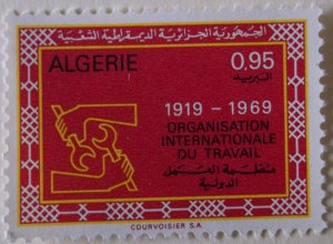 Algeria 420 MNH Cat $1.15 Full Set Labor Topical