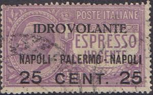 Italy Special Airmail stamp  FU SC C2.  SCV $50