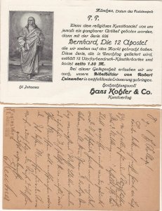 Bavaria 1902 - 1920 : Six (6) Different Postal Cards & Covers