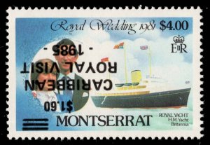 Montserrat Scott 578 Mint never hinged.