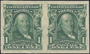 314 Mint,OG,NH... Pair... SCV $60.00