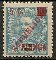 Kionga 4 mint no gum (as issued) CV $22.50