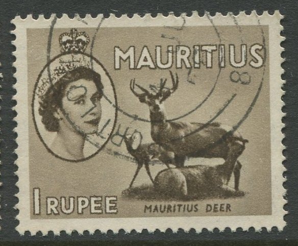 STAMP STATION PERTH Mauritius #262 QEII Definitive Issue FU 1953-1954