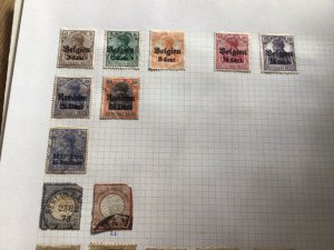 Germany and states stamps collection  on 9 pages A9354