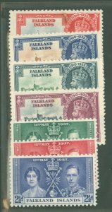 Falkland Islands #77-83 Unused Single (Complete Set)
