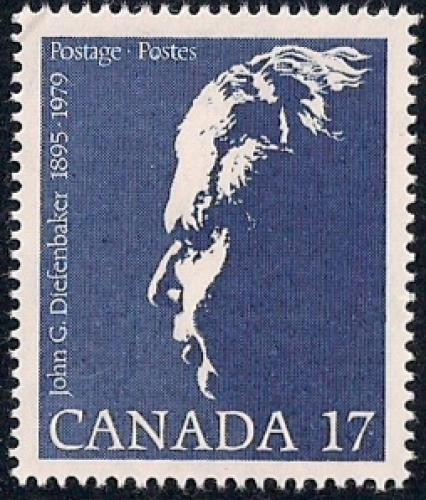 Canada #859 17 cent John George Diefenbaker mint OG NH XF