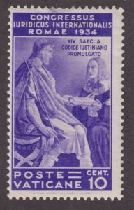 Vatican City 42 Tribonian & Justinian I 1935