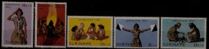 Suriname B80-84 MNH Scouts SCV1.80