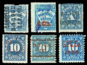 Scott RF3,RF16,RF17,RF19,RF20,RF22 Playing Cards Revenues Used Cat $10.05