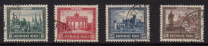 Germany Semi-Postal #B34- B37 used