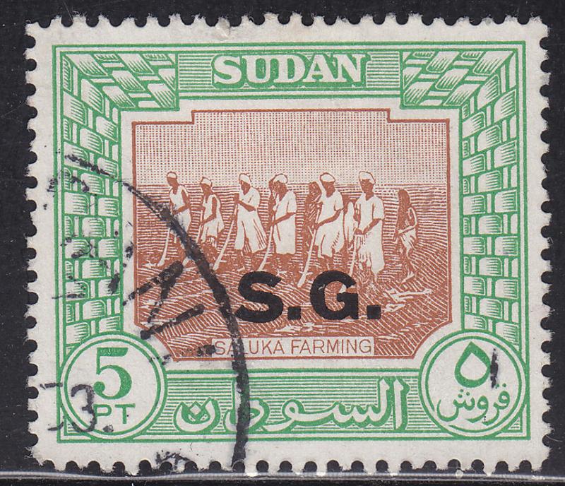 Sudan O55 Saluka Farming, Official 1951