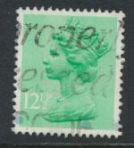 GB Machin 12½p  SG X898  Scott MH80 Used phosphor shift please read details