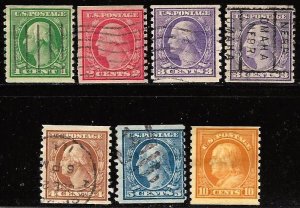 United States - 490 to 497 Used Except 497 OG