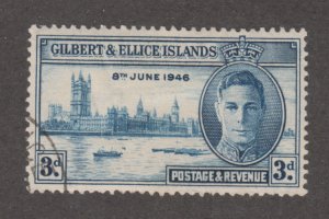 Gilbert & Ellice Islands 53 Peace Issue 1946