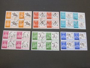 Rwanda 1968 Sc 266-71 CTO Olympic BLK(4) set FU