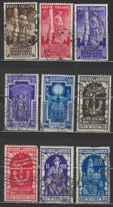 COLLECTION LOT 6083 ITALY 9 STAMPS 1933+ CV+$20