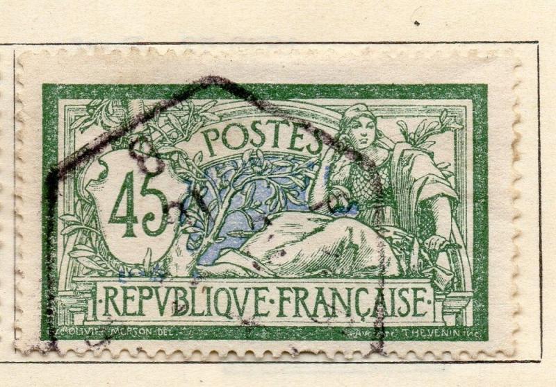 France 1900 Early Issue Fine Used 45c. 238589