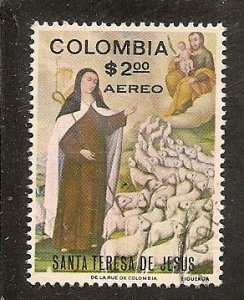 Colombia   Scott   C568  St. Theresa  Used