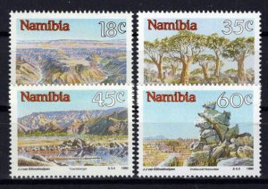 Namibia SWA 662-665 MNH Trees Landscapes Nature ZAYIX 0424S0145M