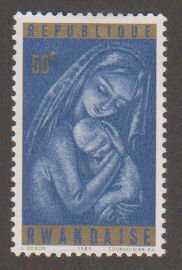Rwanda 139 Madonna 1965