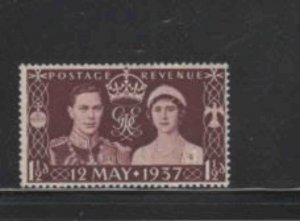 GREAT BRITAIN #234 1937 CORONATION ISSUE MINT VF NH O.G