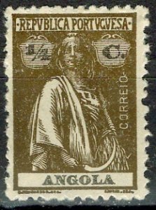 Angola; 1924: Sc. # 158D: Used Perf. 12 x 11 1/2 Single Stamp