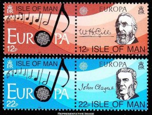 Isle of Man Scott 282-283 Mint never hinged.