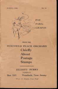 Pat Para-Graphs from the Westfield Peach Orchard Chiefly ...