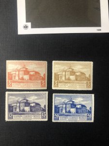 Spain C31-C35 MNH